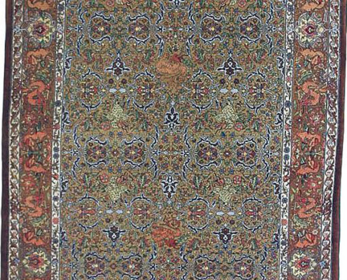 Art in Art Carpet Panel Created by Rasam Arabzadeh