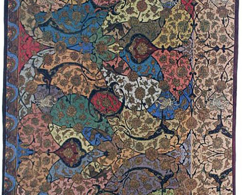 تابلو فرش کشکول اثر استاد رسام عرب زاده