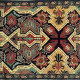 A Quba Kenareh Rug Created by Rasam Arabzadeh in Rasam Carpet Museum