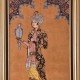 تابلو فرش شاه طهماسب در شکارگاه اثر استاد رسام عربزاده در موزه فرش رسام
