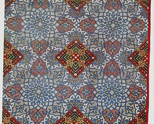 Mosaic Pattern carpet Panel Created by rasam Arabzadeh in Rasam Museum