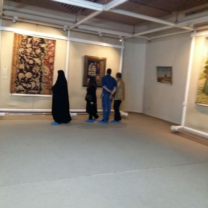 نمایشگاه موقت موزه فرش رسام عربزاده درموزه فرش ایران