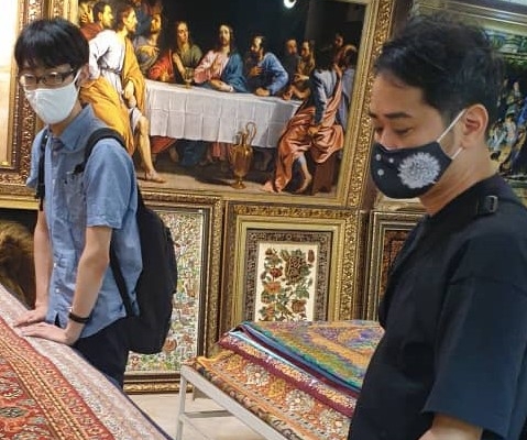 بازدید دیپلمات ژاپنی از موزه رسام عربزاده