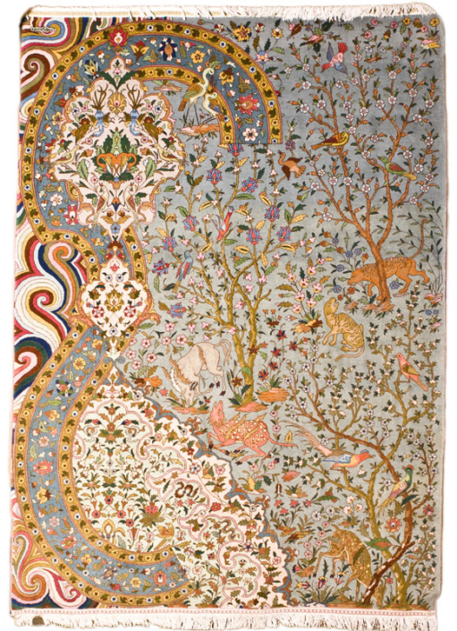 The Rejuvenating Spring Carpet Panel Created by Rasam Arabzadeh in Rasam Museunm